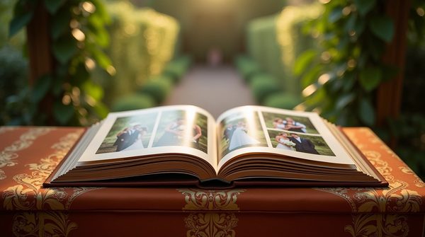 Livre d'or mariage : des créations en bois pour vos souvenirs